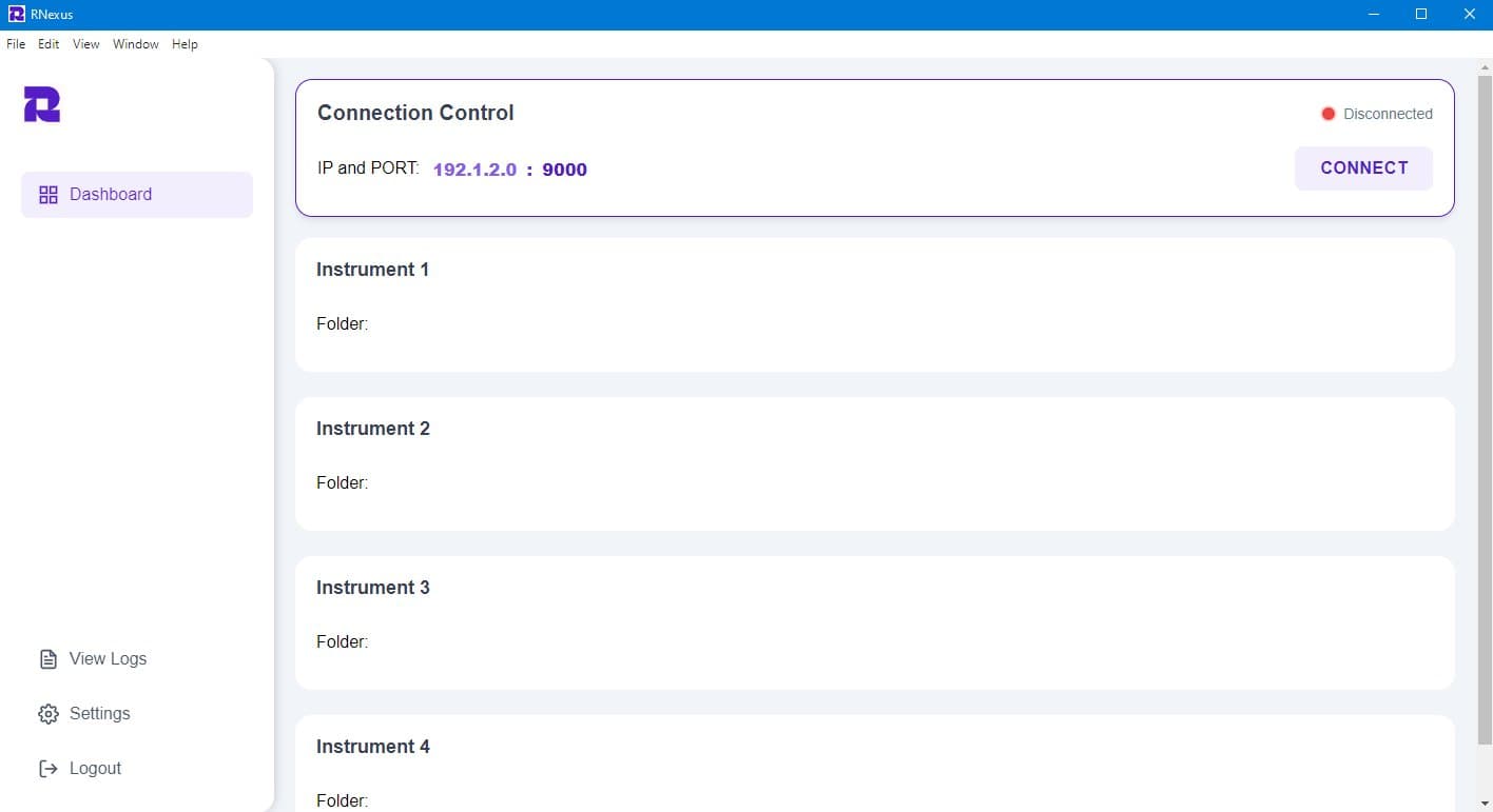 Audit log screen from a regulated application