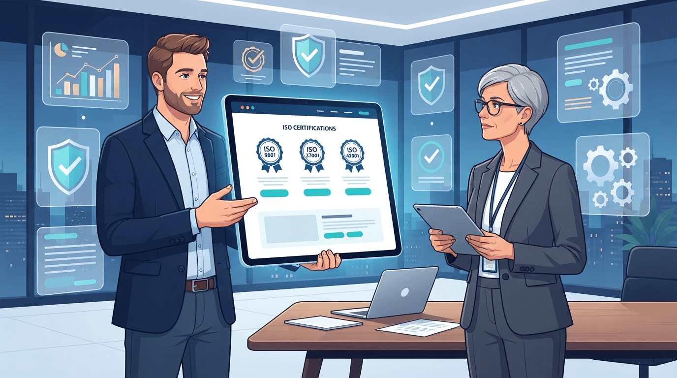 Why Every ISO Auditor and Certification Body Needs a Professional Website in 2026 (From ISO 9001 to ISO 42001)